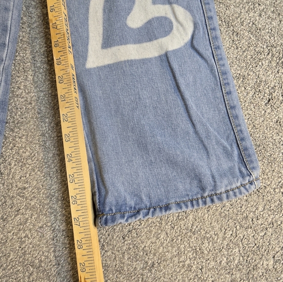 Cider Heart Jeans Size Medium Girlhoodcore Gorpcore Coastal Cottagecore - Picture 4 of 7